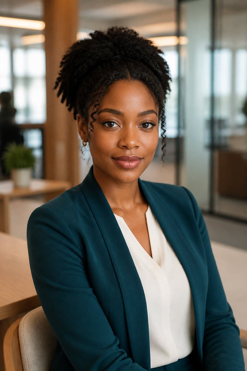 Technology professional headshot example